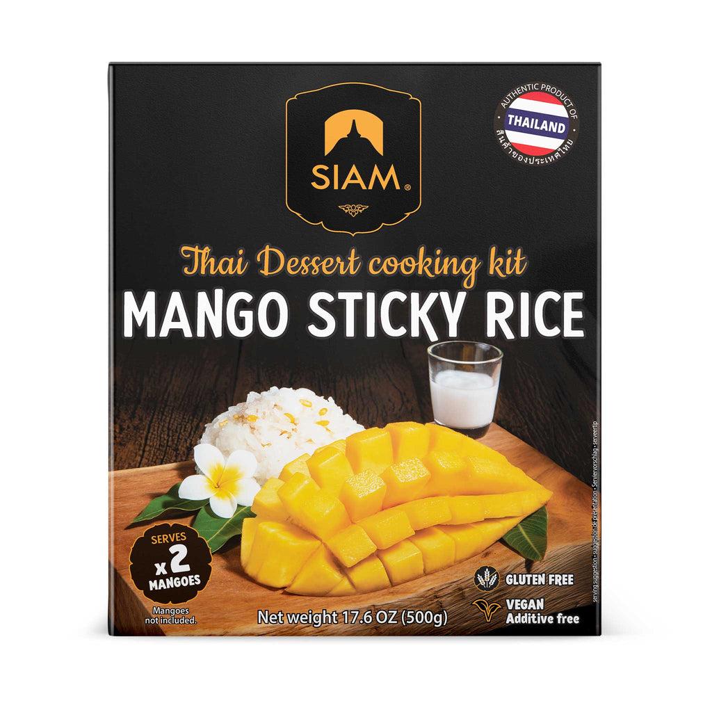 Kit riso appiccicoso al mango 500g