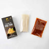 SIAM Noodles Kit Pad Thai with noodles, sauce packets on a white background