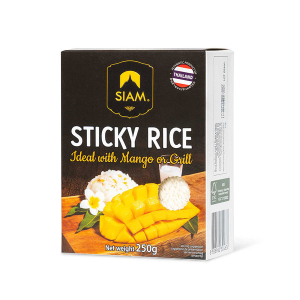 Sticky Rice 250g – deSIAMCuisine (Thailand) Co Ltd