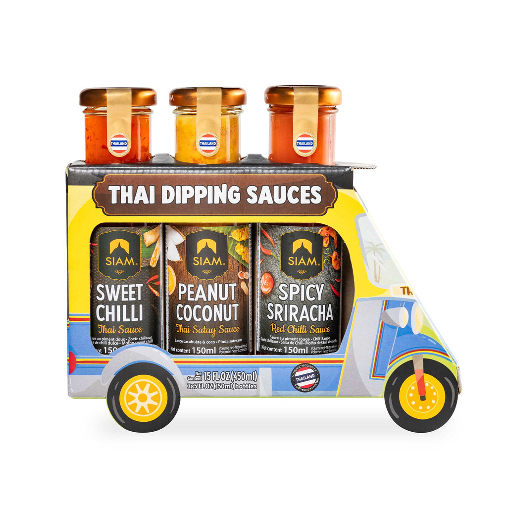 Salse thailandesi Tuk Tuk confezione regalo 3x150ml