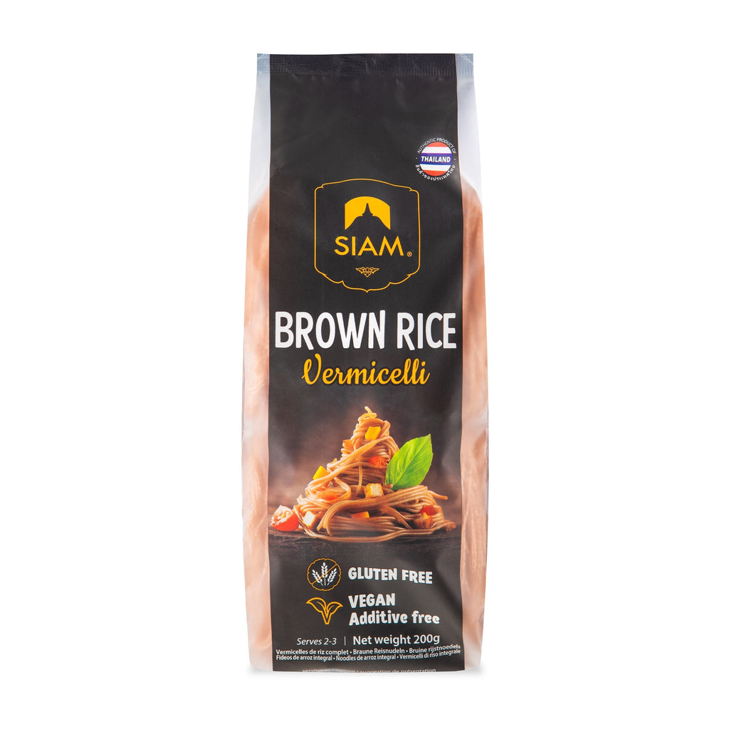 Fideos de arroz integral 200g - deSIAMCuisine (Thailand) Co Ltd