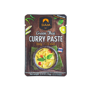 Pâte de curry vert 70g - deSIAMCuisine (Thailand) Co Ltd