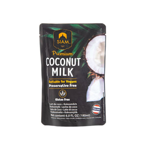 Premium Coconut Milk 180ml - deSIAMCuisine (Thailand) Co Ltd