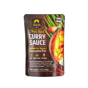 Salsa al curry rosso 200g - deSIAMCuisine (Thailand) Co Ltd