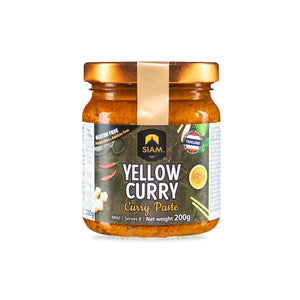 Pasta de curry amarillo 200g - deSIAMCuisine (Thailand) Co Ltd